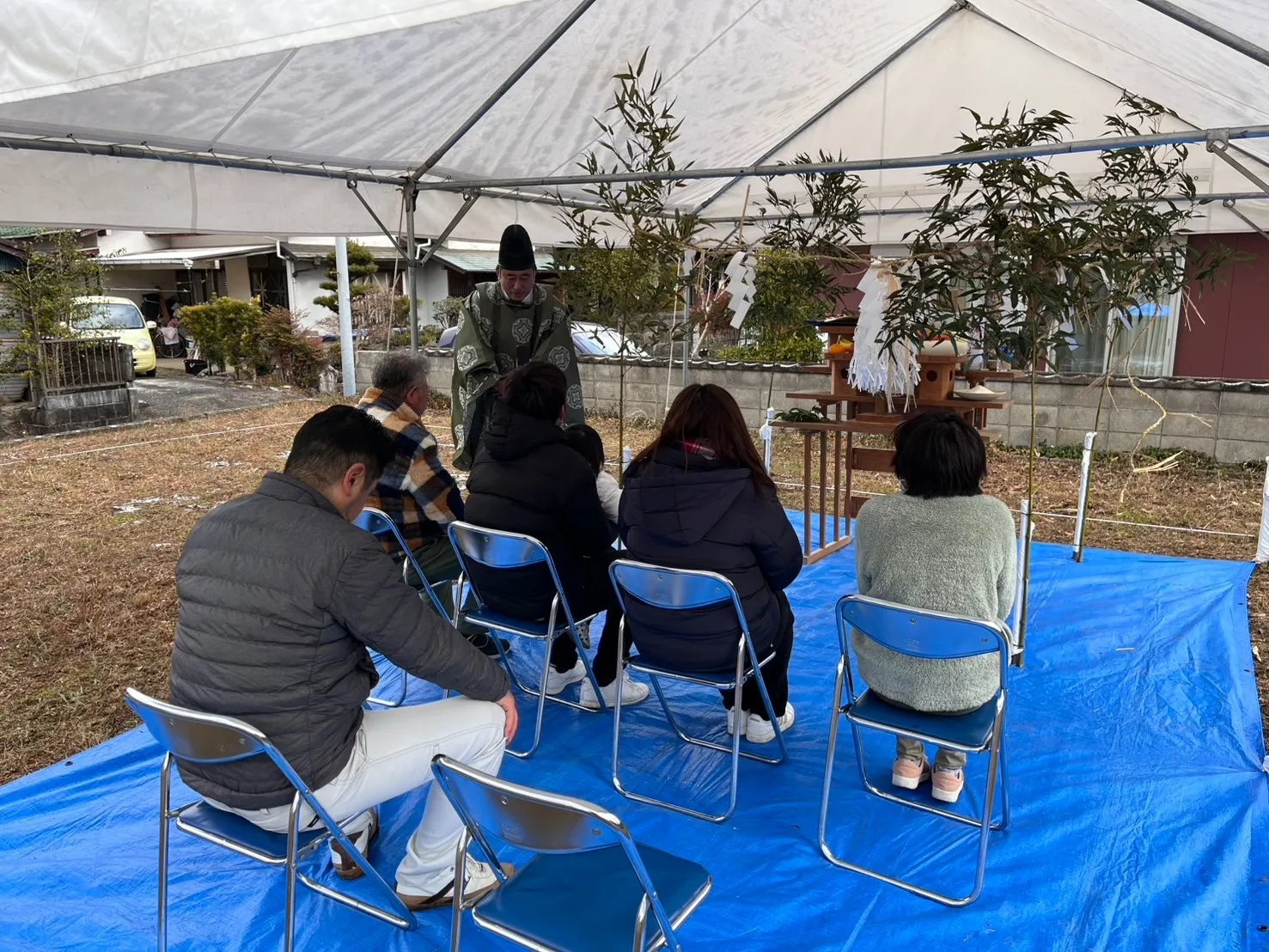 地鎮祭を行いました。